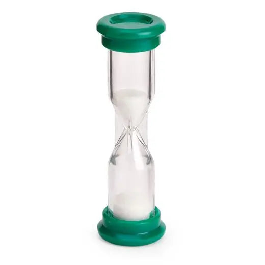 Mini Sand Timers - 1 minute (green) – Chequered Fox