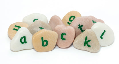 Alphabet Pebbles – Lowercase Set