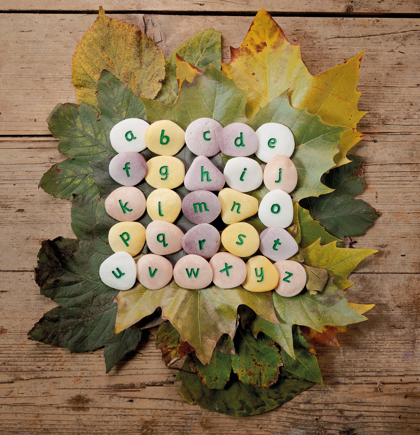 Alphabet Pebbles – Lowercase Set