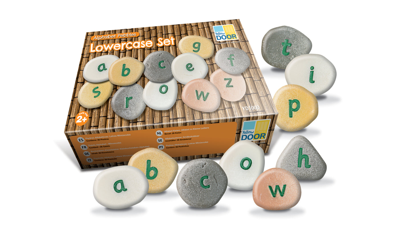 Alphabet Pebbles – Lowercase Set