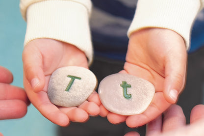 Alphabet Pebbles – Lowercase Set