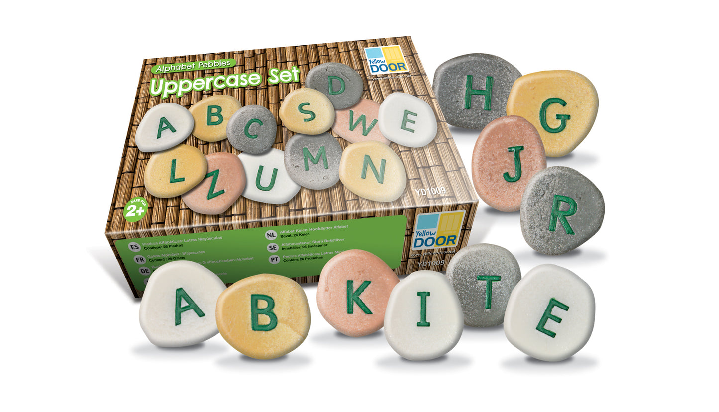 Alphabet Pebbles – Uppercase Set