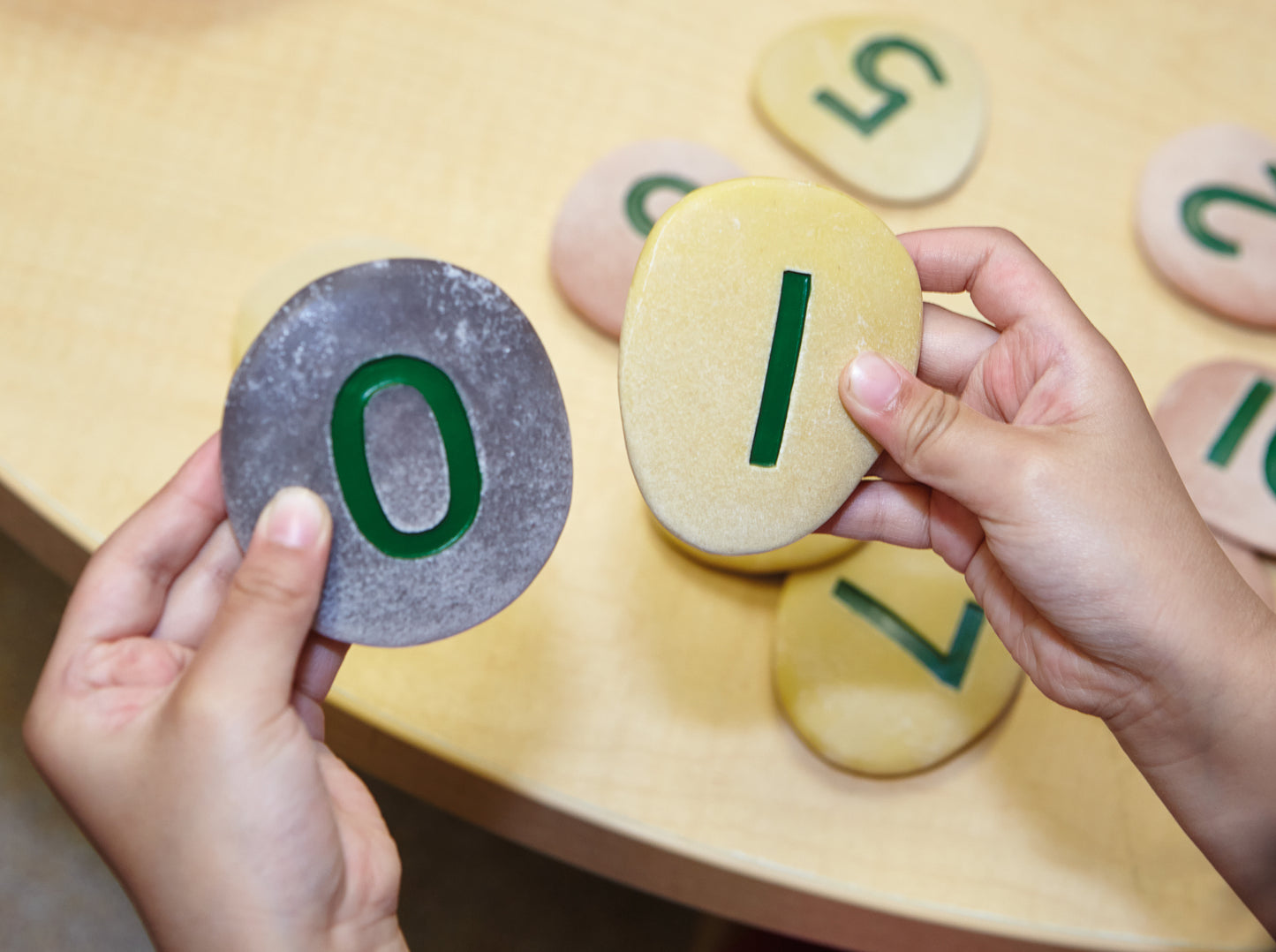 Jumbo Number Pebbles