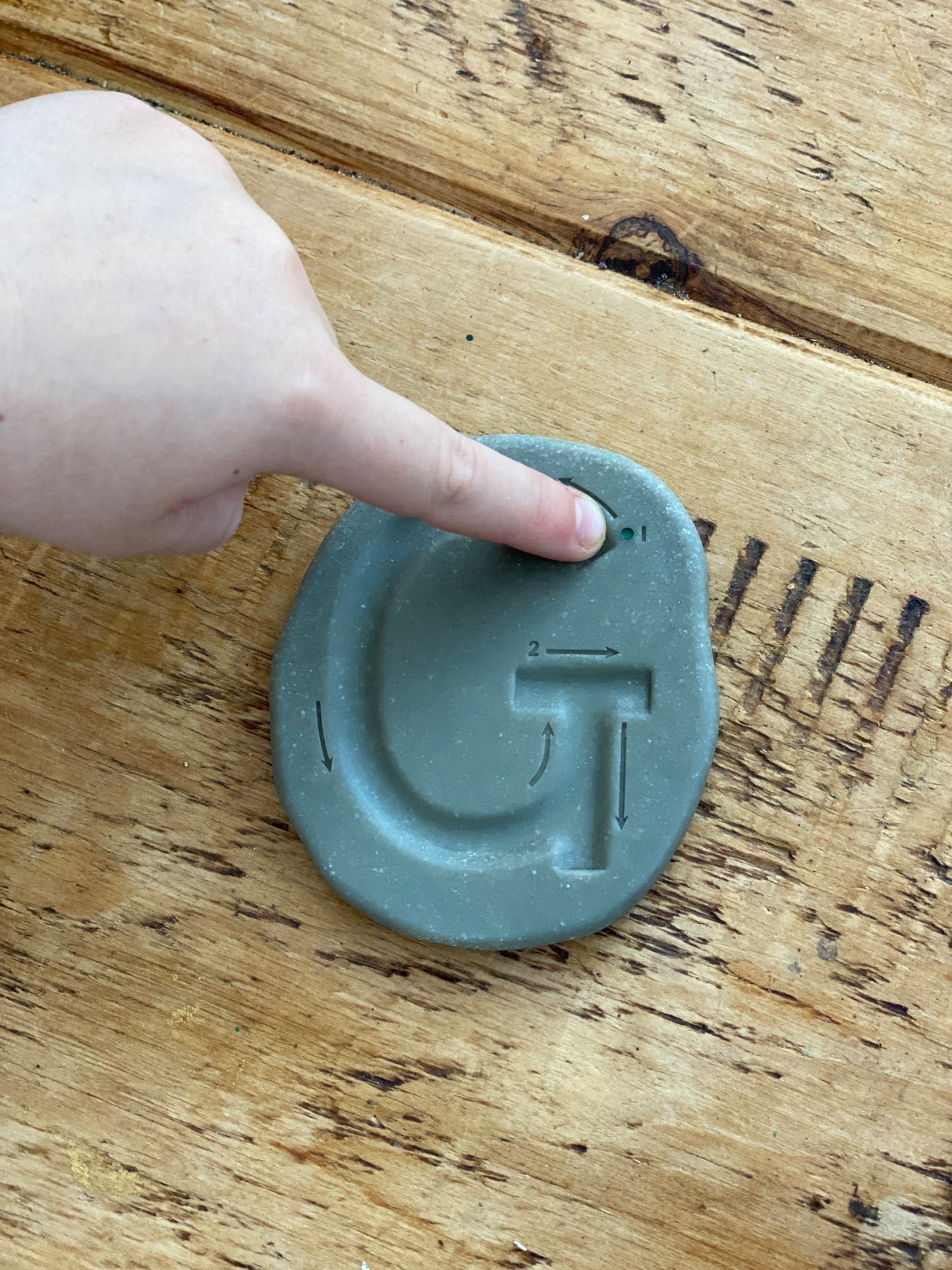 Feels-Write Uppercase Letter Stones