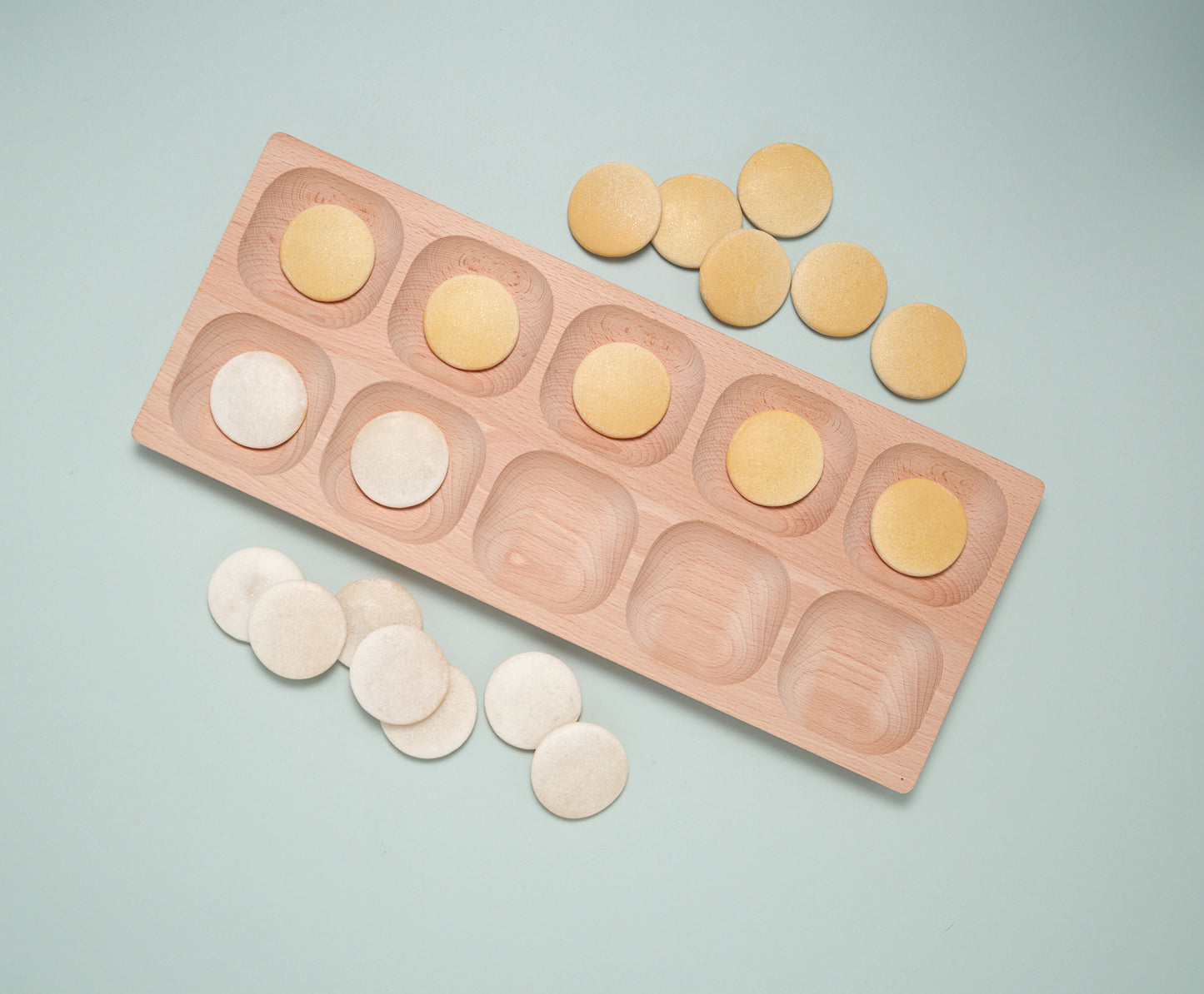 Two-Tone Counting Stones