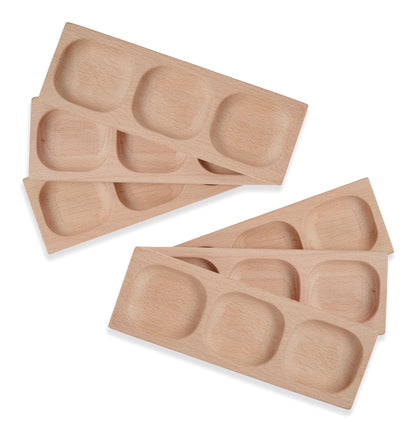 3-Pebble Word-building Tray (Set of 6)