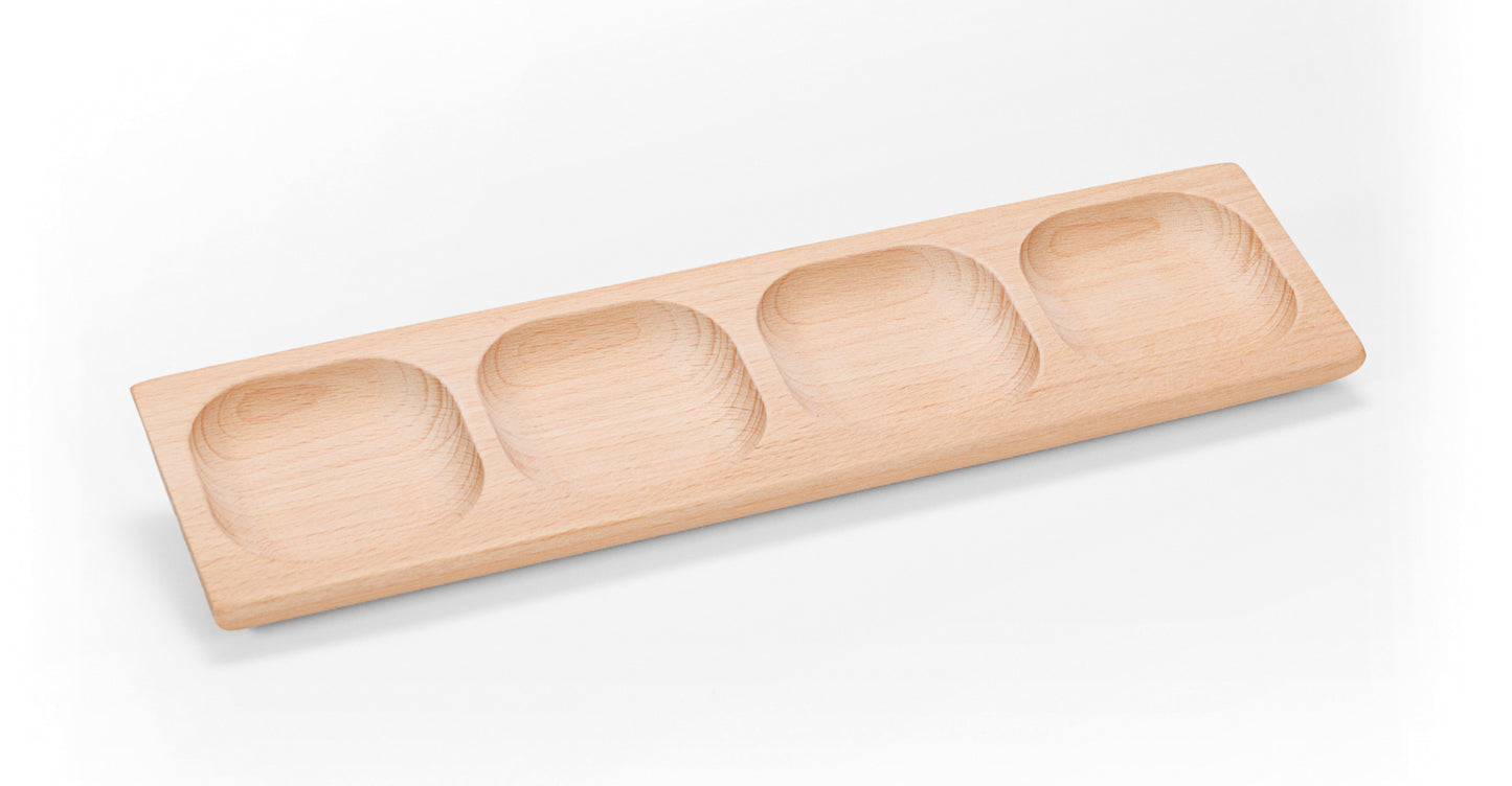 4-Pebble Word-building Tray