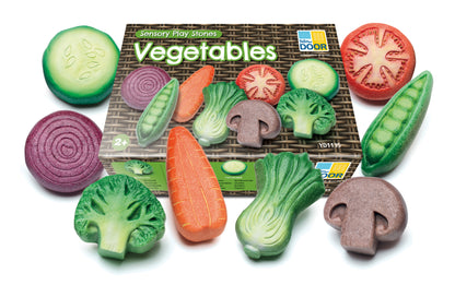 Sensory Play Stones – Vegetables