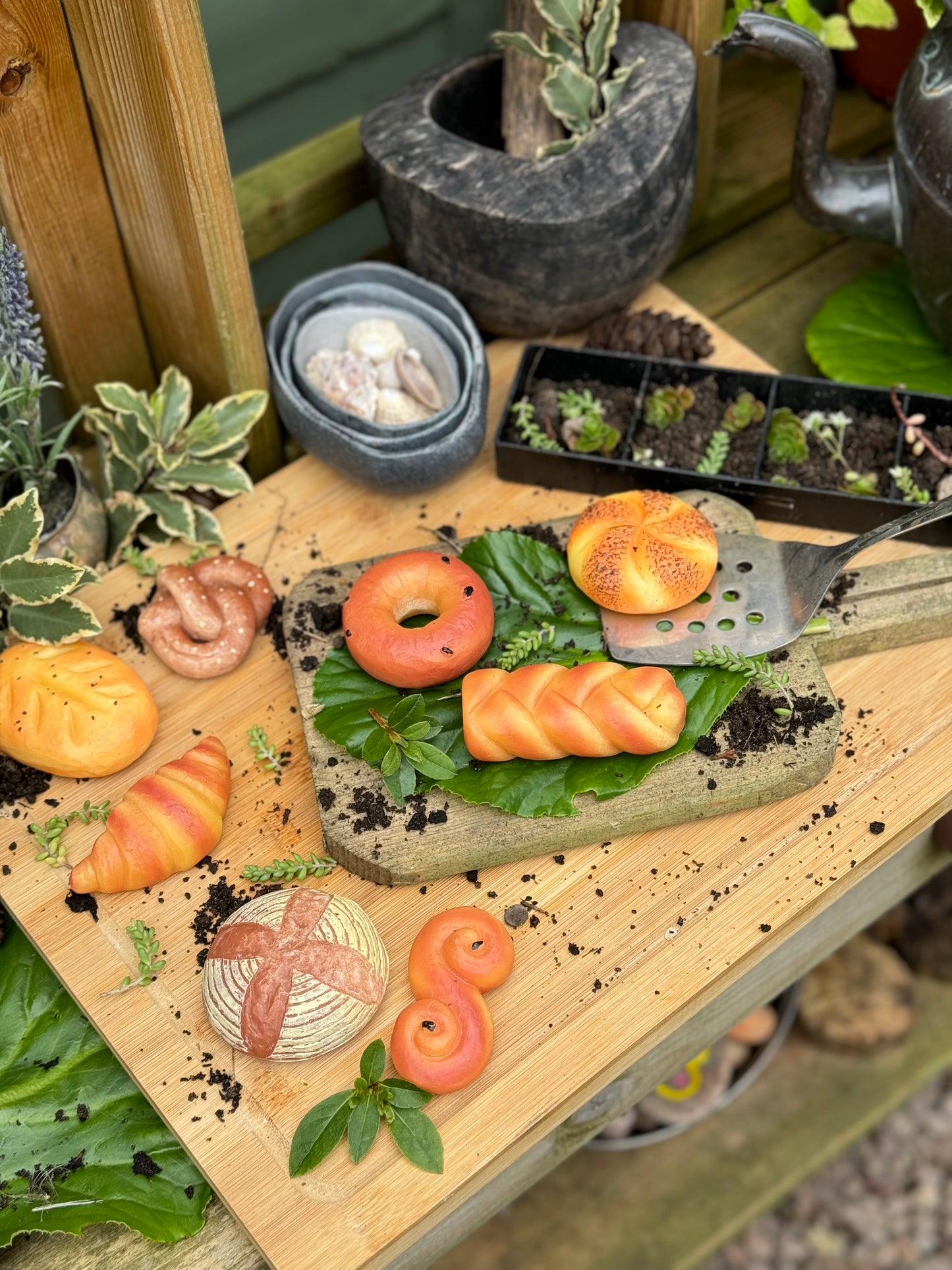 Sensory Play Stones – Breads of the World