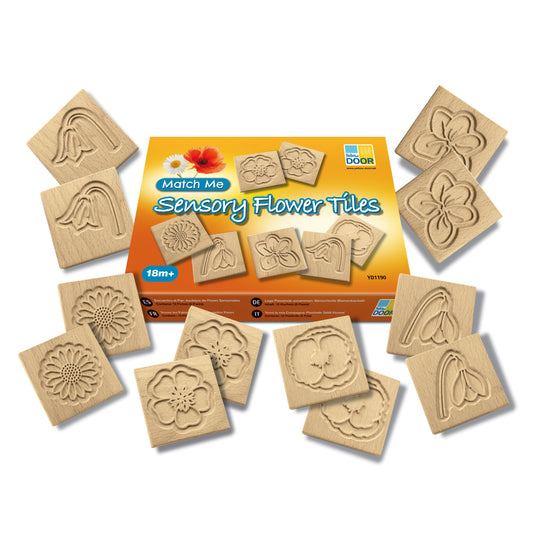 Match Me – Sensory Flower Tiles