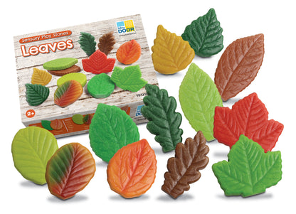 Sensory Play Stones – Leaves
