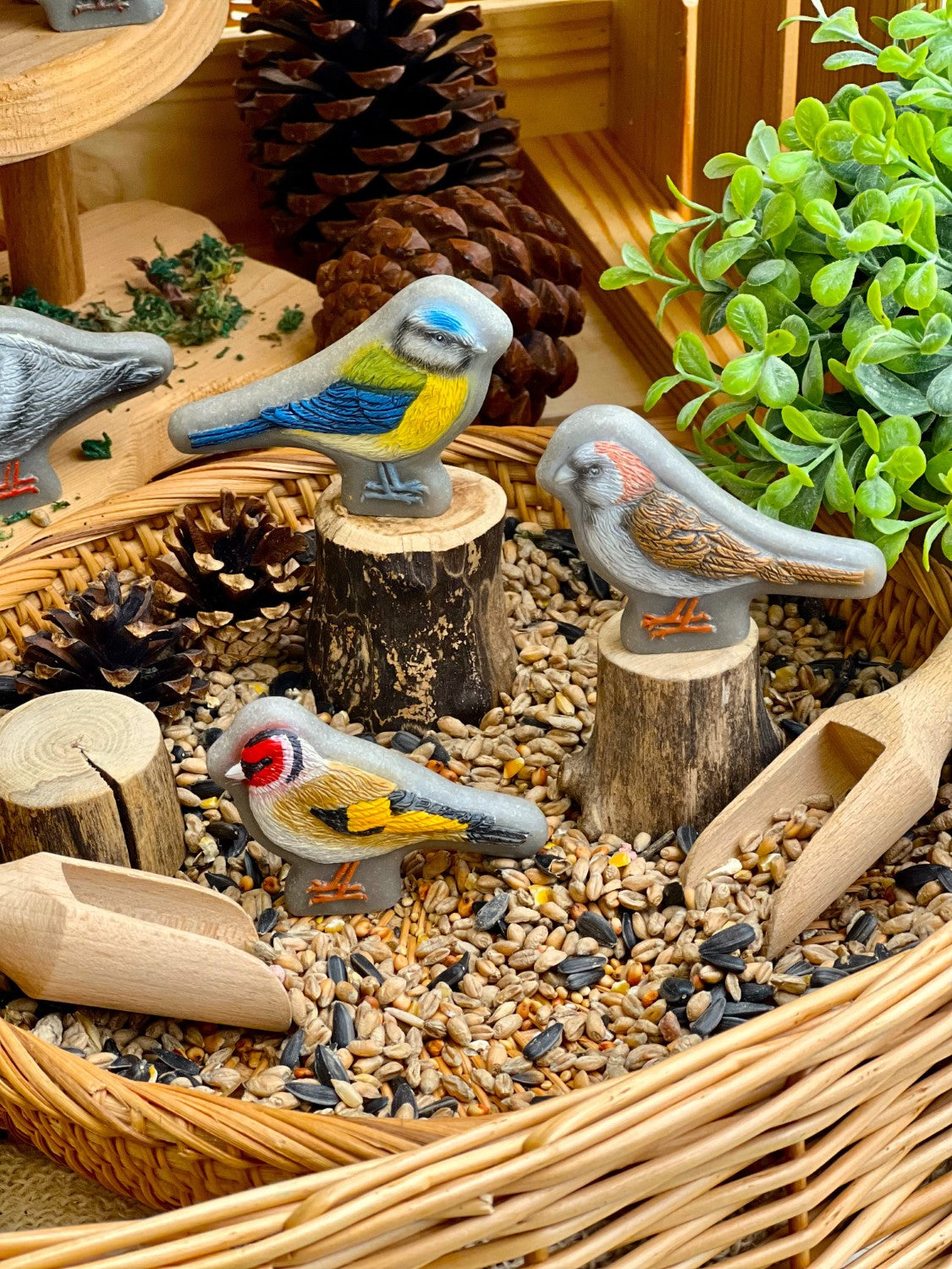 Yellow Door Birds – Sensory Play Stones