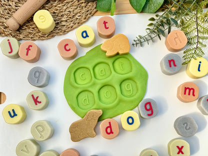 Lowercase Alphabet Stamping Stones