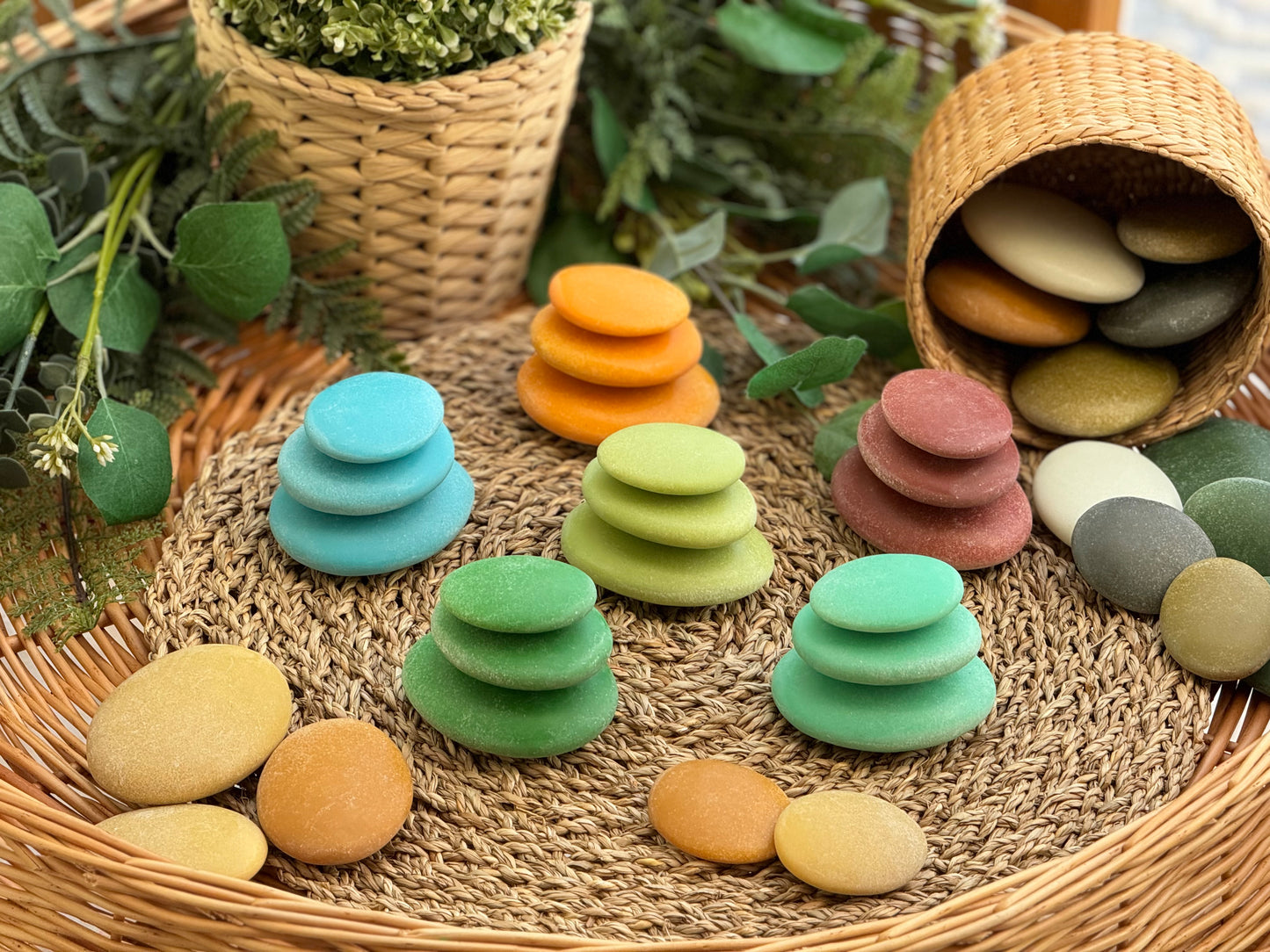 Natural Sorting Stones – Nature Collection