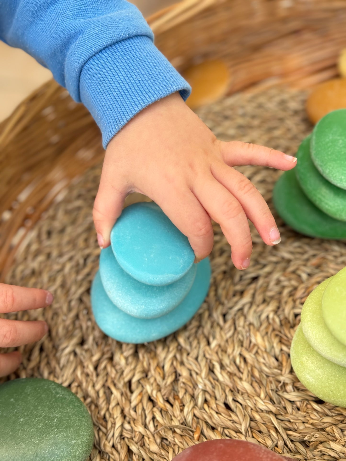 Natural Sorting Stones – Nature Collection