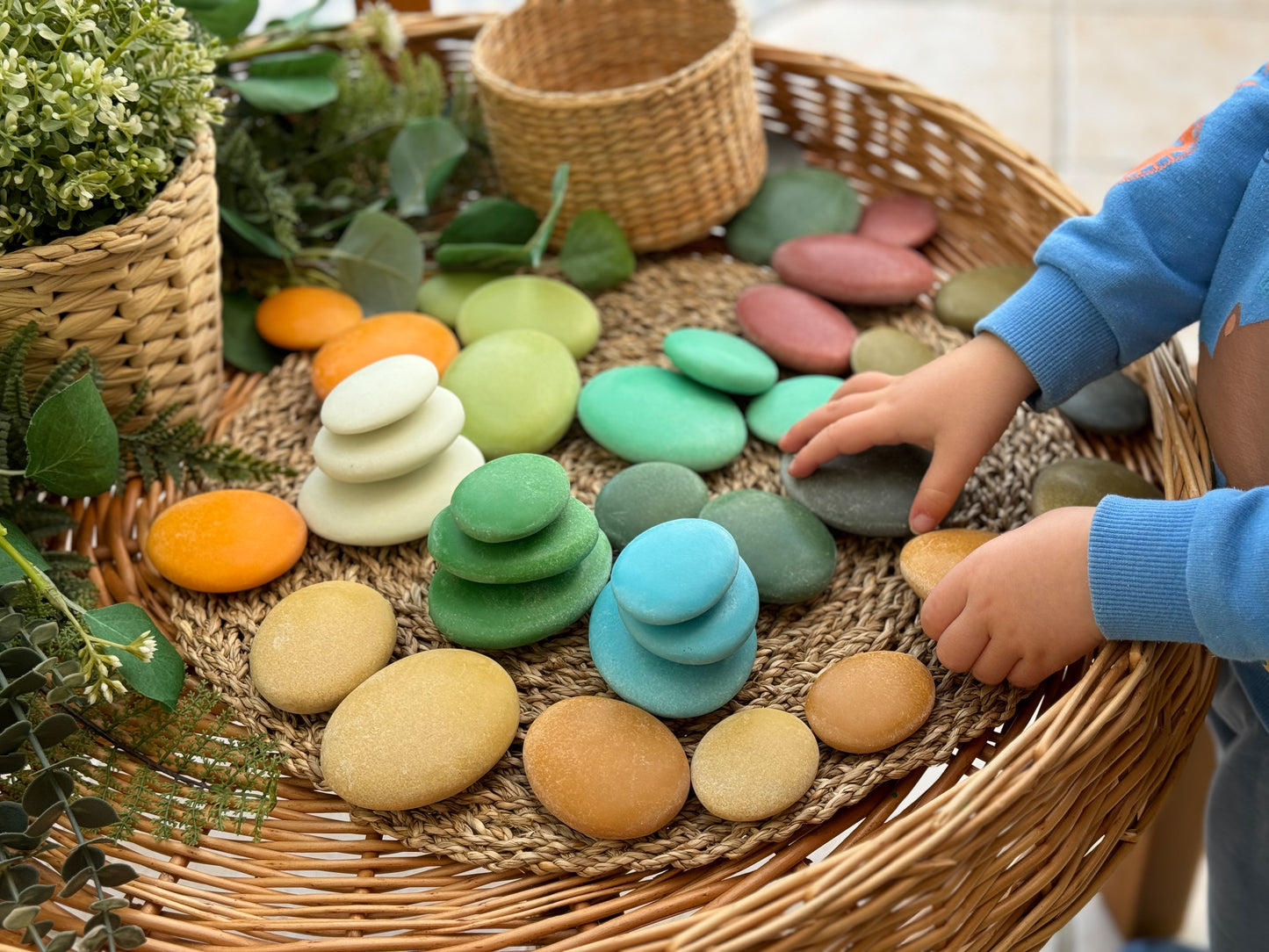 Natural Sorting Stones – Nature Collection