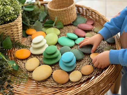 Natural Sorting Stones – Nature Collection