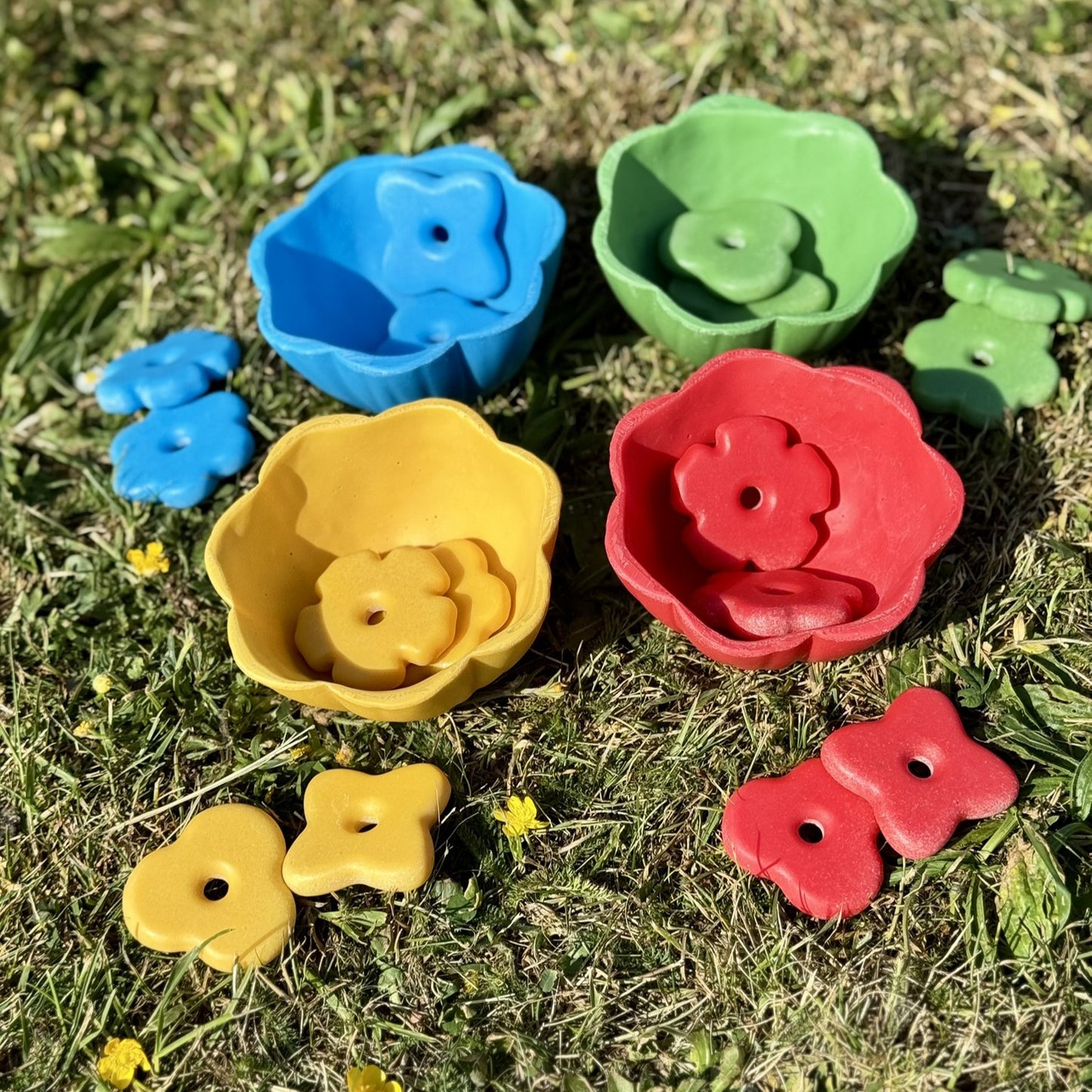 Flower Stones and Bowls