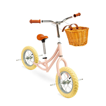 Balance Bike With Basket- 3 Colour Options