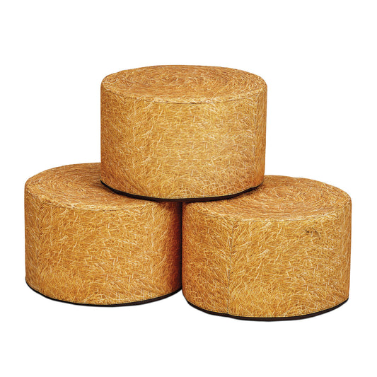 Millhouse Early Years Round Hay Bale Seat (set of 3)