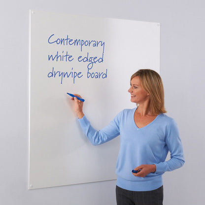 WriteOn® Colour Edged Whiteboard - Non-magnetic laminate
