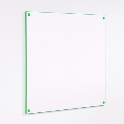 WriteOn® Colour Edged Whiteboard - Non-magnetic laminate