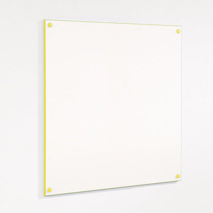 WriteOn® Colour Edged Whiteboard - Non-magnetic laminate