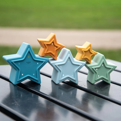 SiliSoft Star Stacking Cups (Neutral)