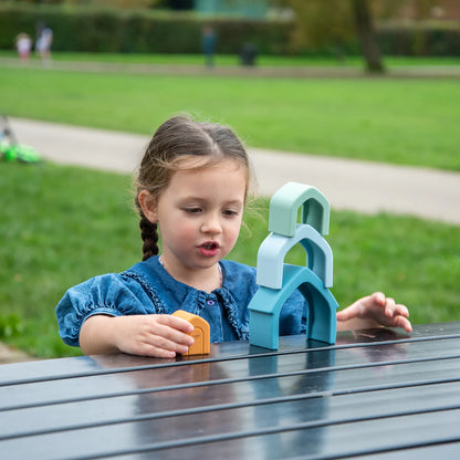 SiliSoft Stacking Houses (Neutral)