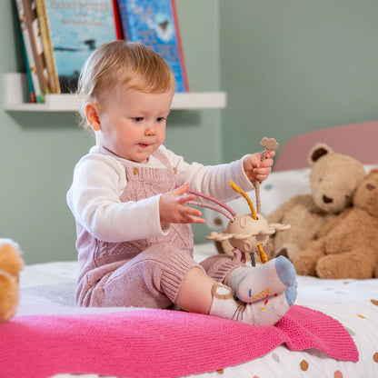 SiliSoft Zip Pull Toy (Earth)