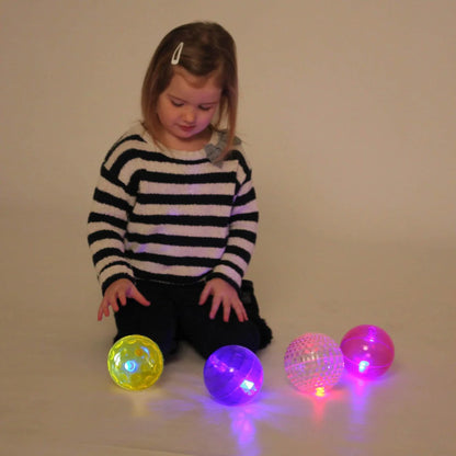 Sensory Flashing Balls (Textured)