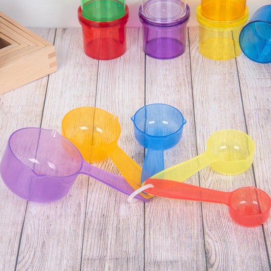 Translucent Colour Measuring Cups