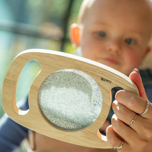 Easy Hold Glitter Panel - Silver