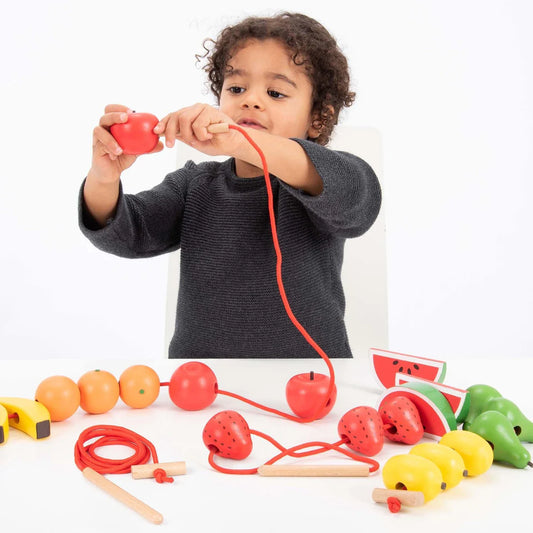 Wooden Lacing Fruits