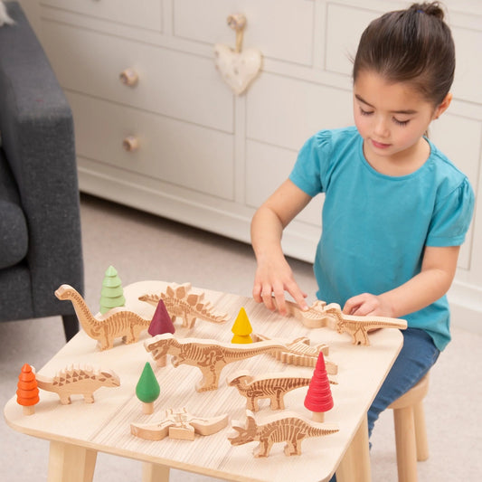 Dinosaur Wooden Blocks