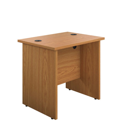 Panel Rectangular Desk: 600mm Deep | 800X600 | Nova Oak