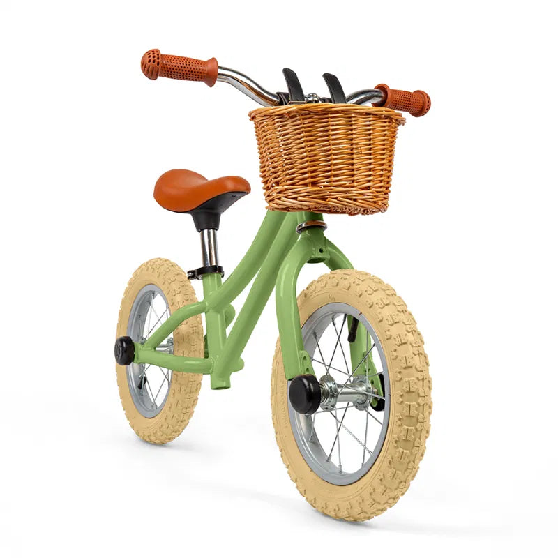 Balance Bike With Basket- 3 Colour Options