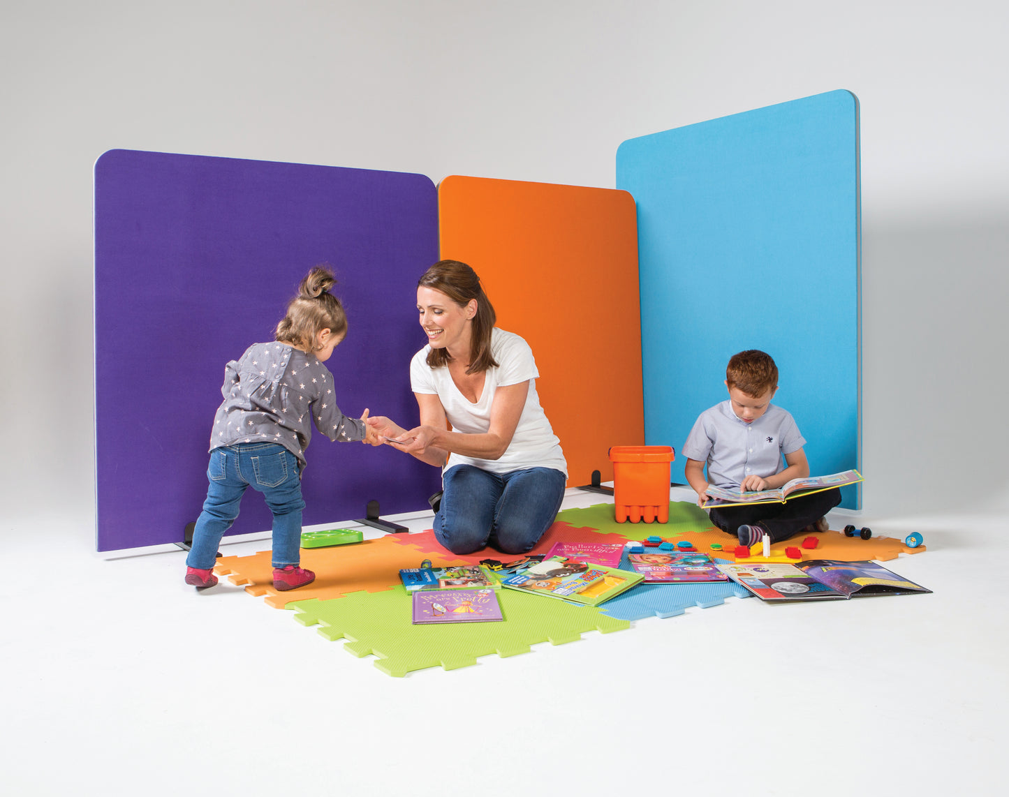 BusyScreen Curve Screen - Loop Nylon (Grey Frame)