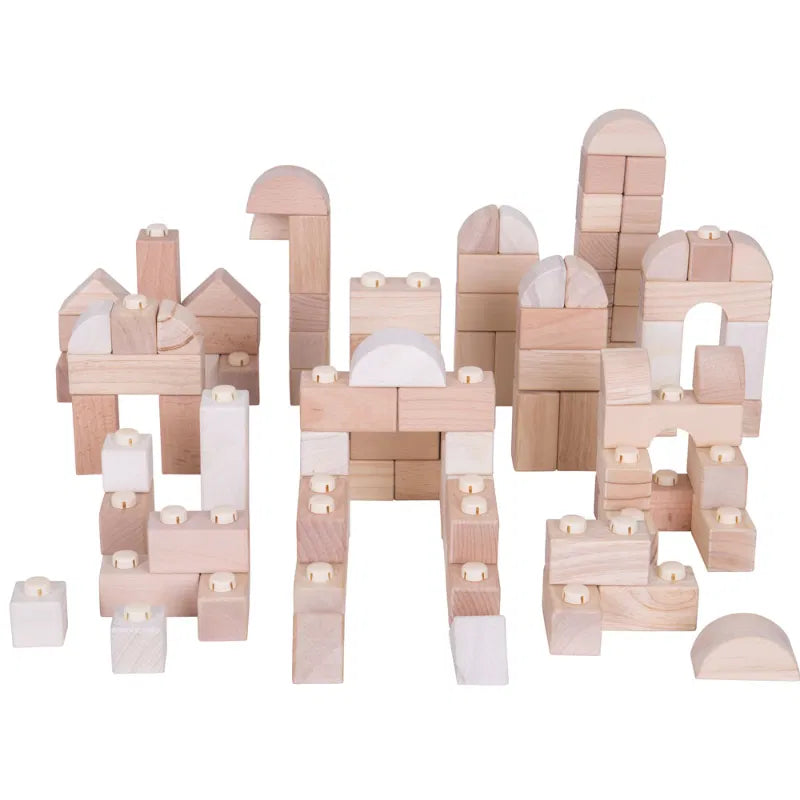 Click Blocks - Natural - Pack 100