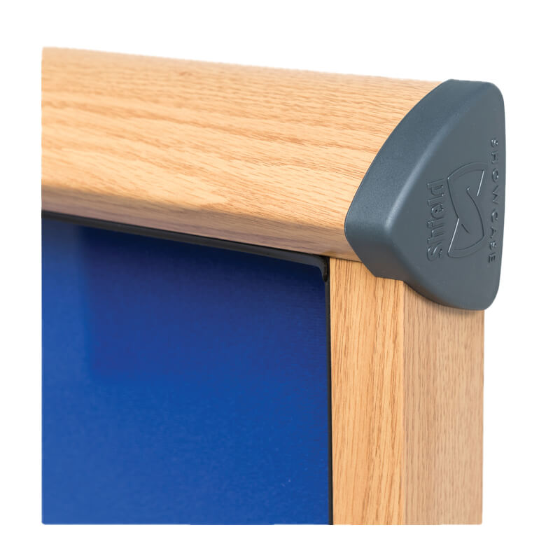 Shield Resist-a-Flame Showcase with Sliding Glass Doors (Wood Effect Frame)