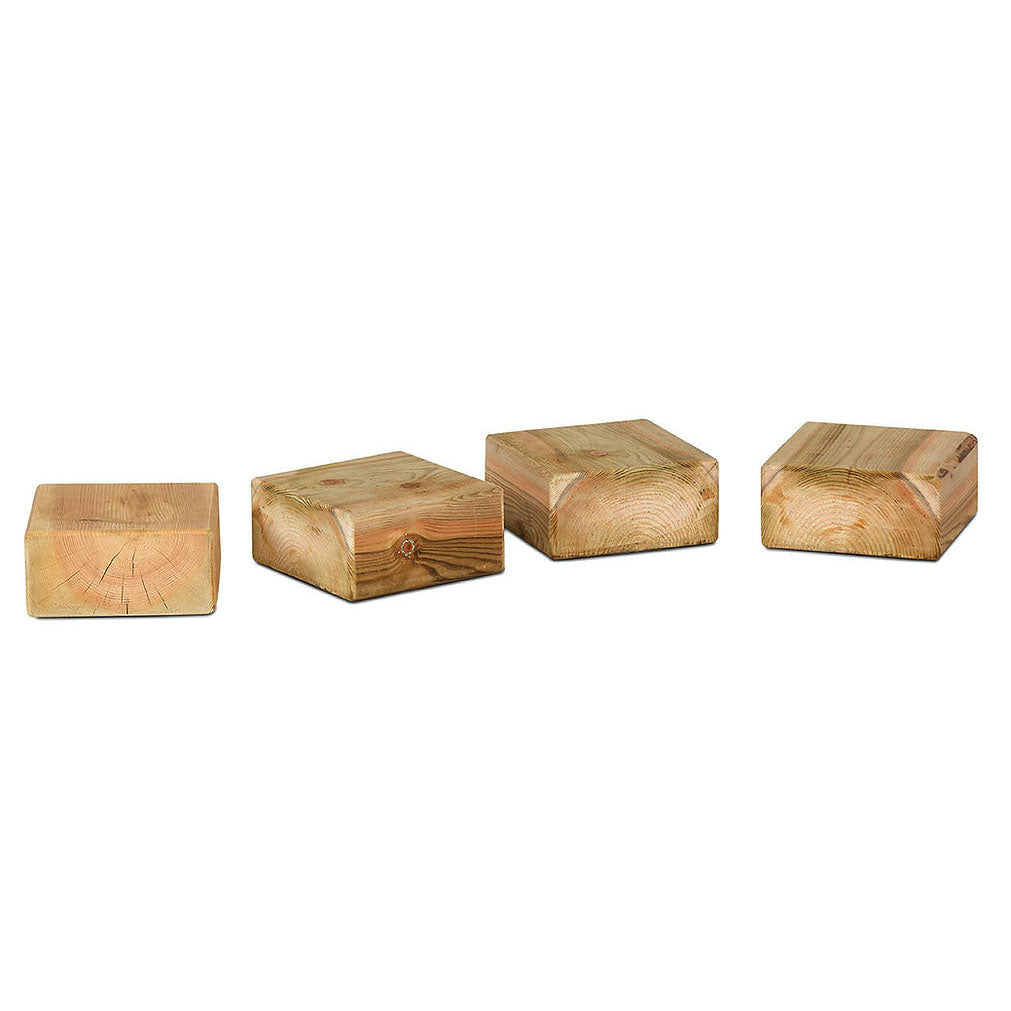 Millhouse Early Years Outdoor Stepping Blocks (Set of 4)
