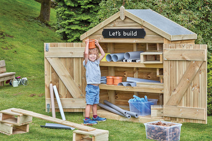 Millhouse Early Years Loose Parts Lodge (Empty)