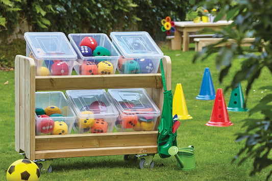 Millhouse Early Years Outdoor Mobile Tilt Tote