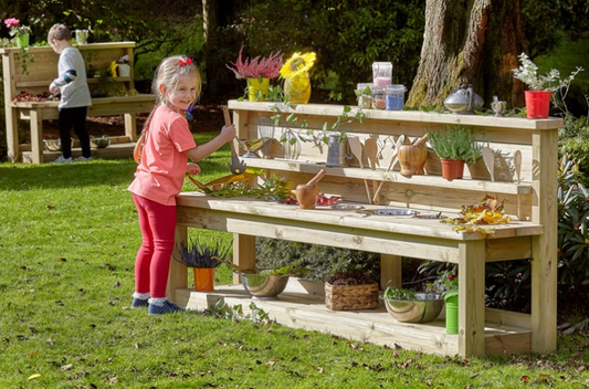 Millhouse Early Years Sensory Station (7 Station) plus Outdoor Maths Kit PT1144