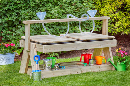 Millhouse Early Years Toddler Double Sand and Water Station