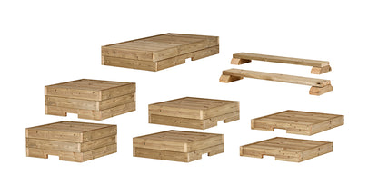 Millhouse Outdoor Podiums – Complete Activity Set