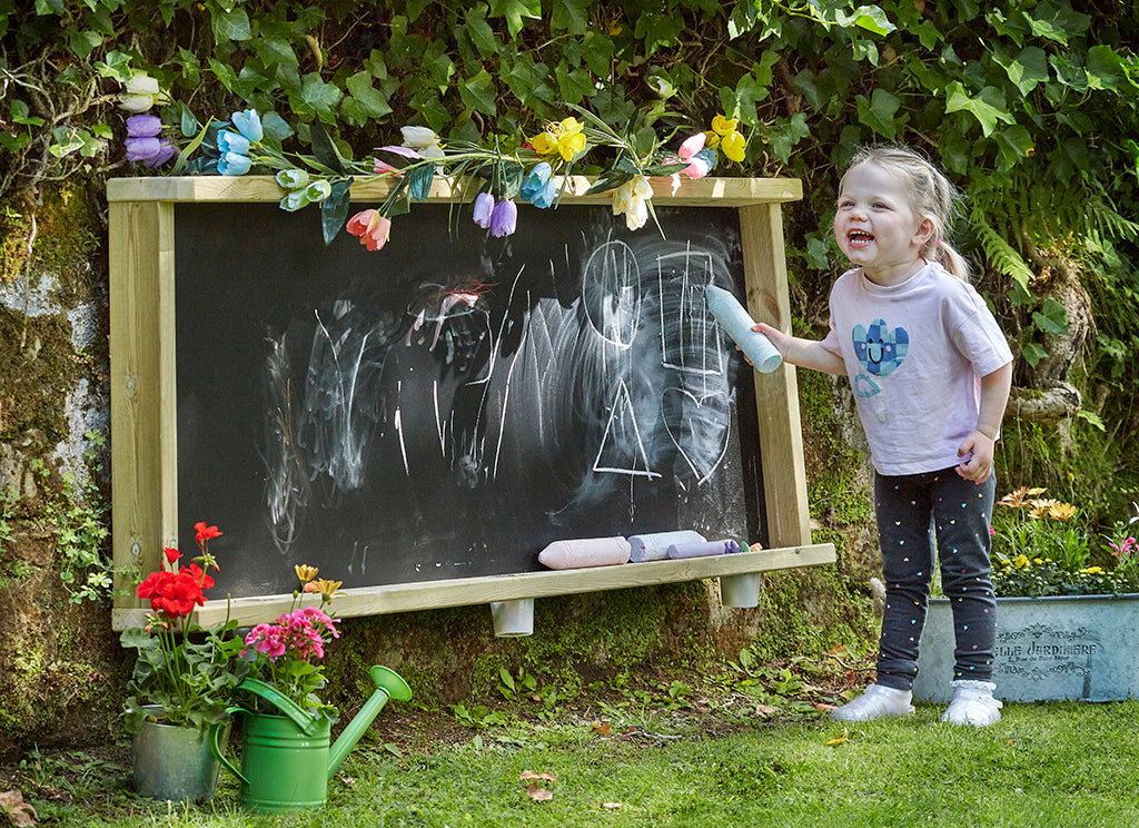 Millhouse Outdoor Wall Mounted Chalkboard - Wide