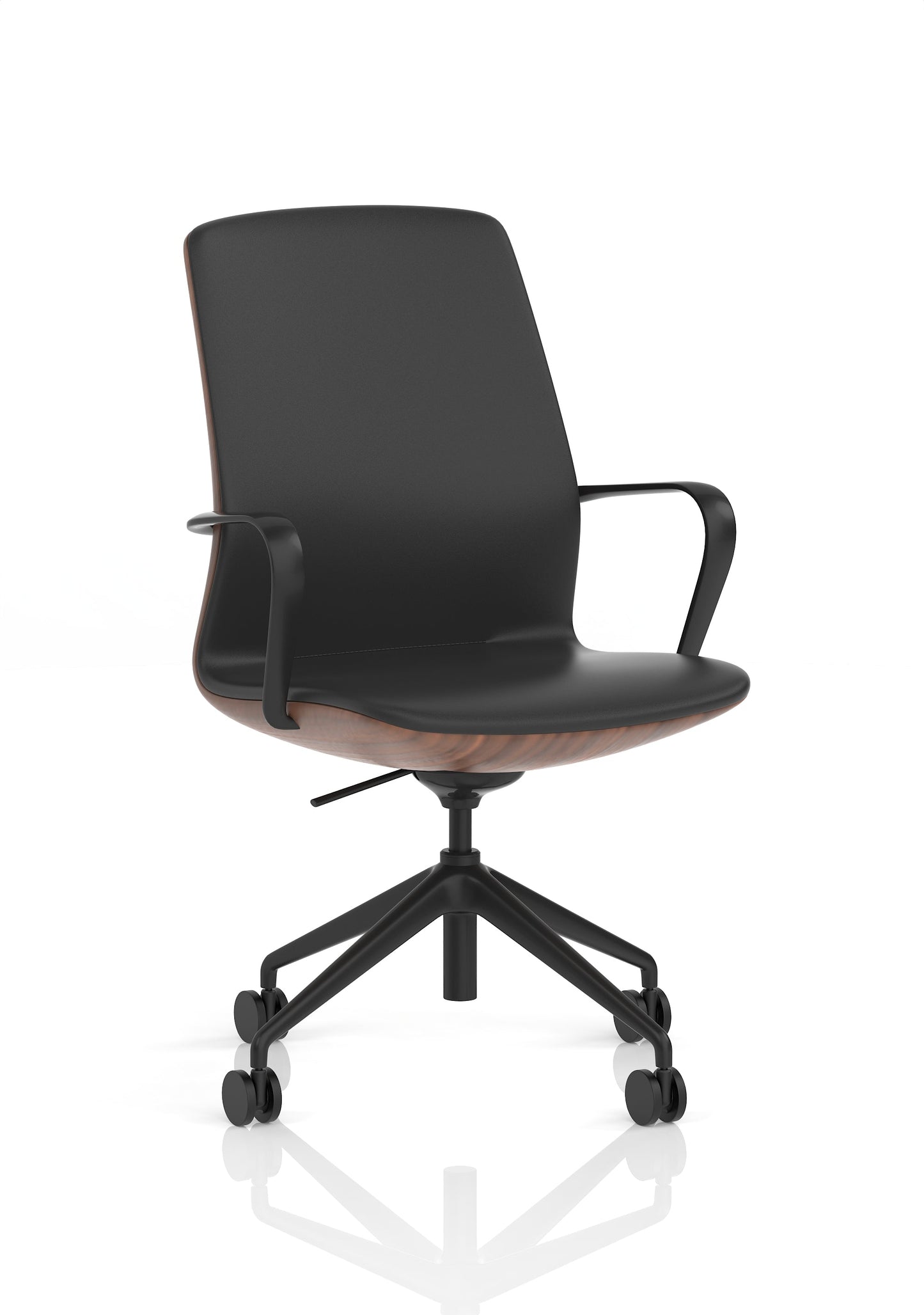 Mara Black PU Executive Office Chair