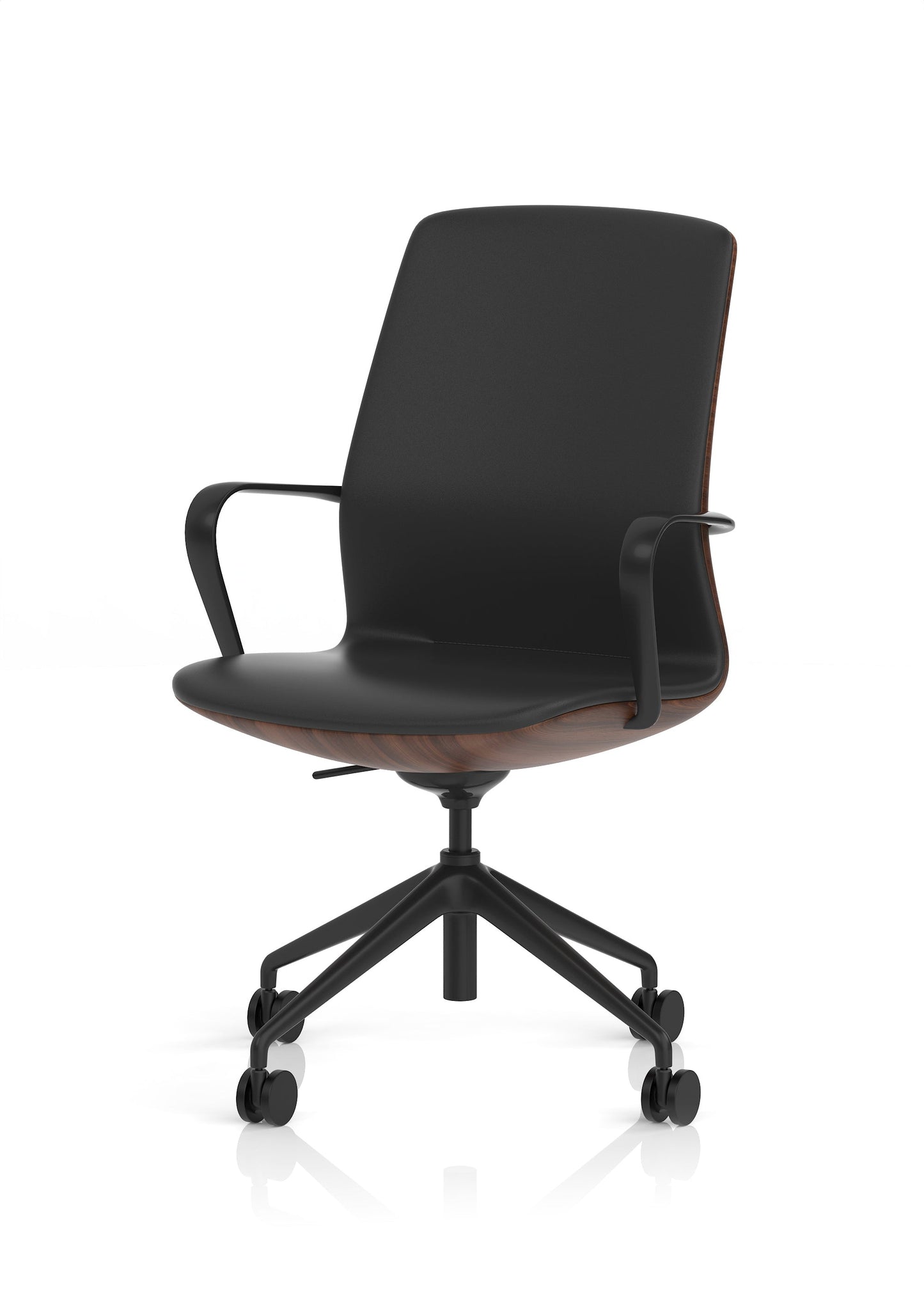 Mara Black PU Executive Office Chair