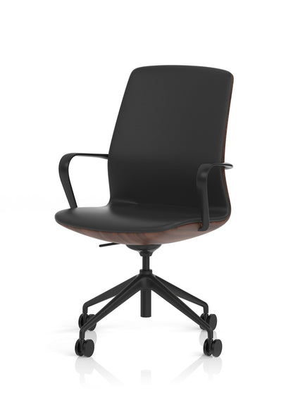 Mara Black PU Executive Office Chair